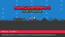Danganronpa 2: Goodbye Despair Title Screen